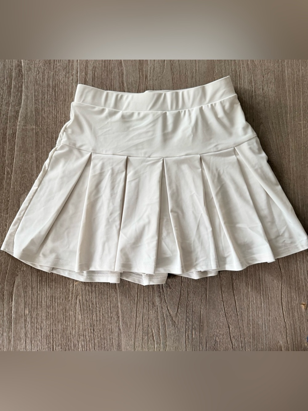 Altar'd State White Pleated Tennis Athletic Skirt Size M